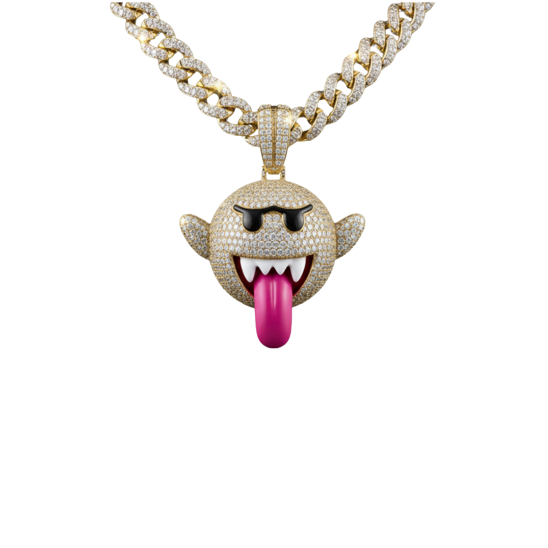 Ghost Drip Cuban Chain – Edición LDNT
