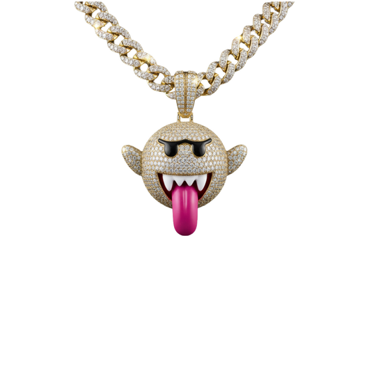 Ghost Drip Cuban Chain – Edición LDNT