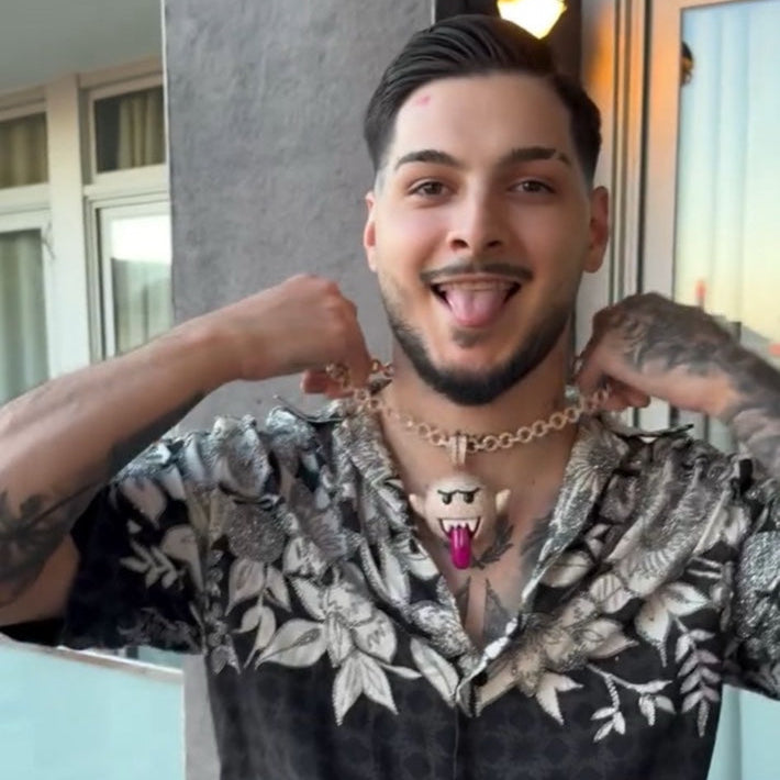 Ghost Drip Cuban Chain – Edición LDNT