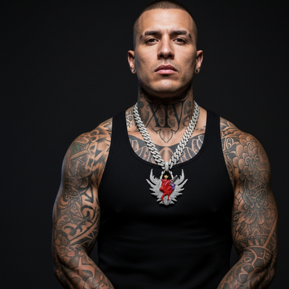 Cadena “Heart of Resurrection” – Cuban Iced Edition